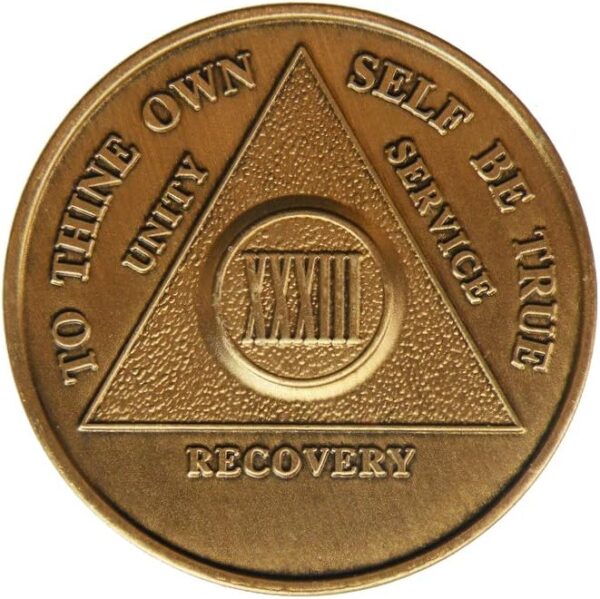 33 Year AA Bronze Medallion