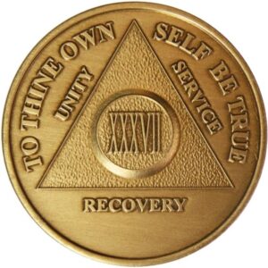 37 Year AA Bronze Medallion