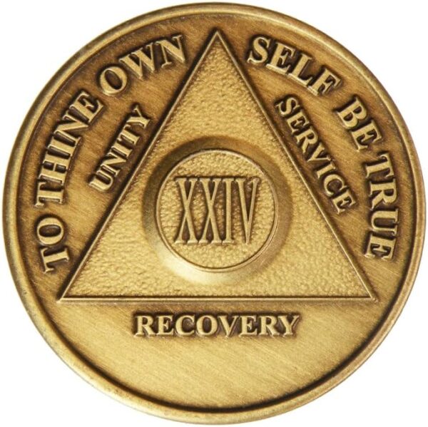 24 Year AA Bronze Medallion