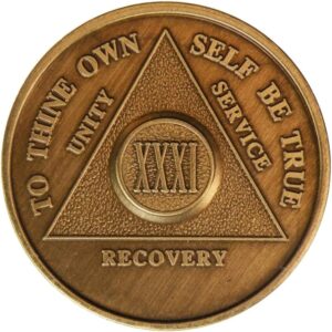 31 Year AA Bronze Medallion