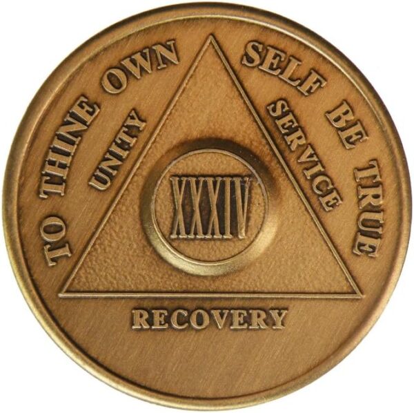 34 Year AA Bronze Medallion