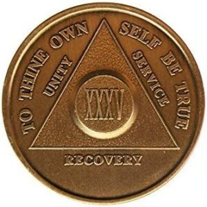35 Year AA Bronze Medallion