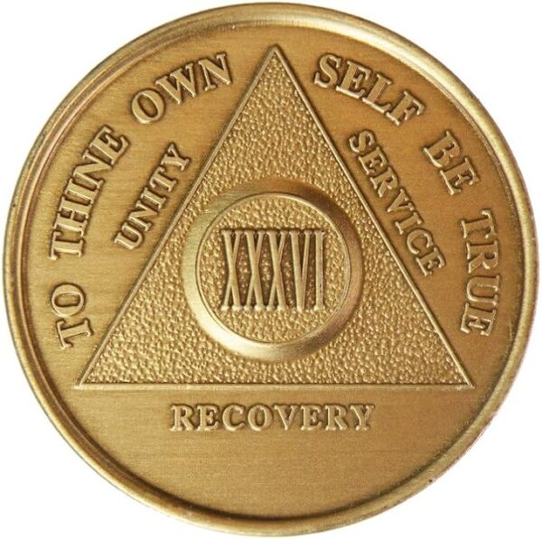 36 Year AA Bronze Medallion