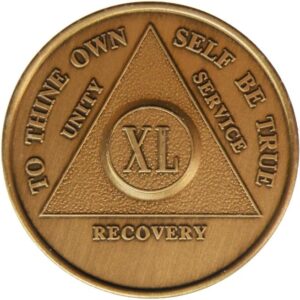 40 Year AA Bronze Medallion