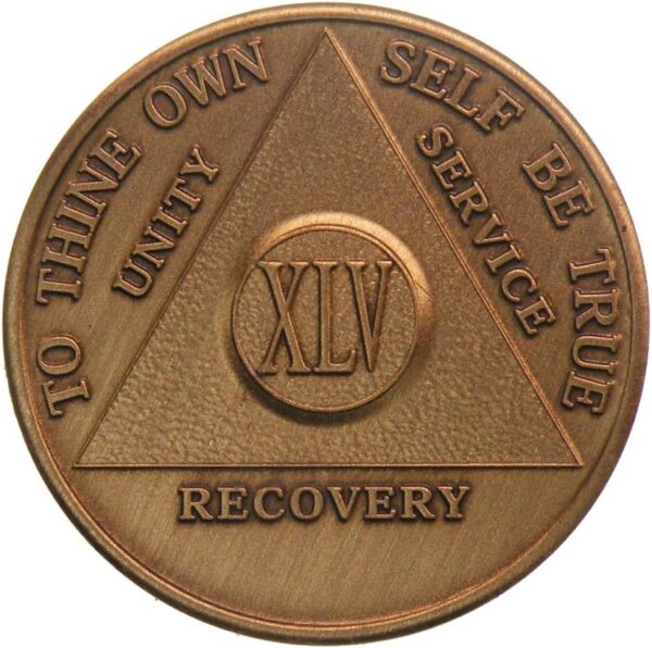 45 Year AA Bronze Medallion