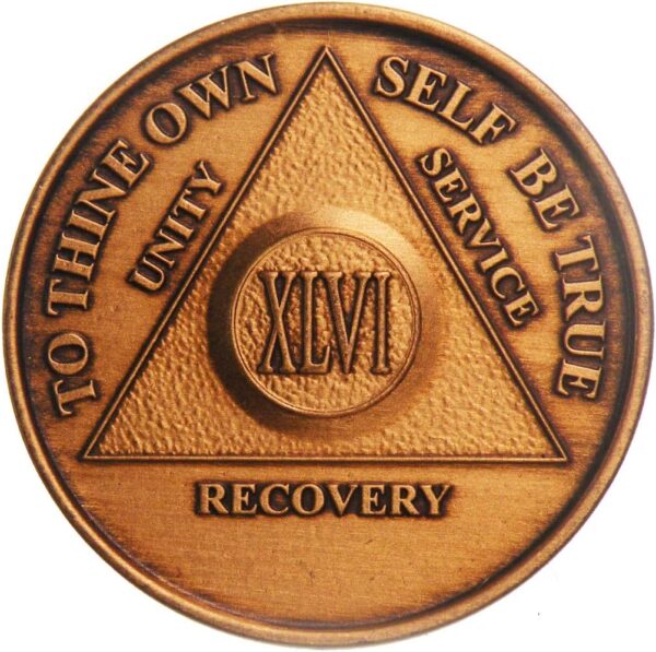 46 Year AA Bronze Medallion