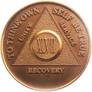 47 Year AA Bronze Medallion