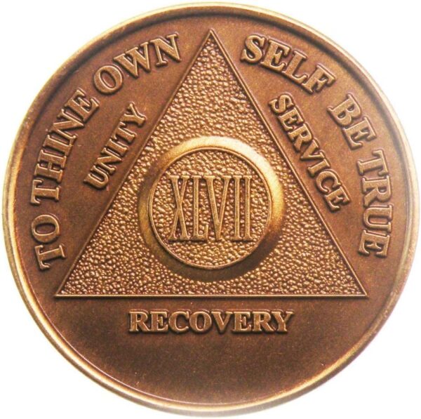 47 Year AA Bronze Medallion