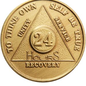 Bronze 24 Hour Medallion