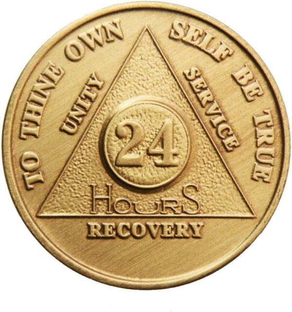 Bronze 24 Hour Medallion