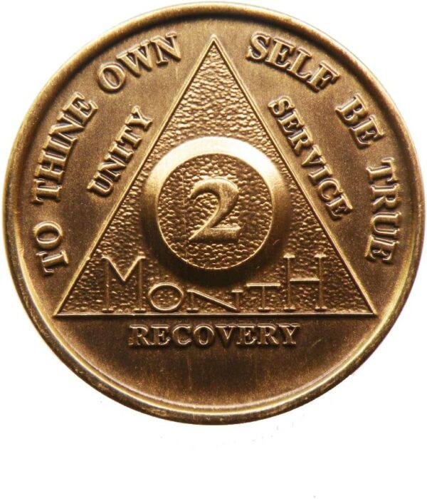 Bronze 2 Months Medallion