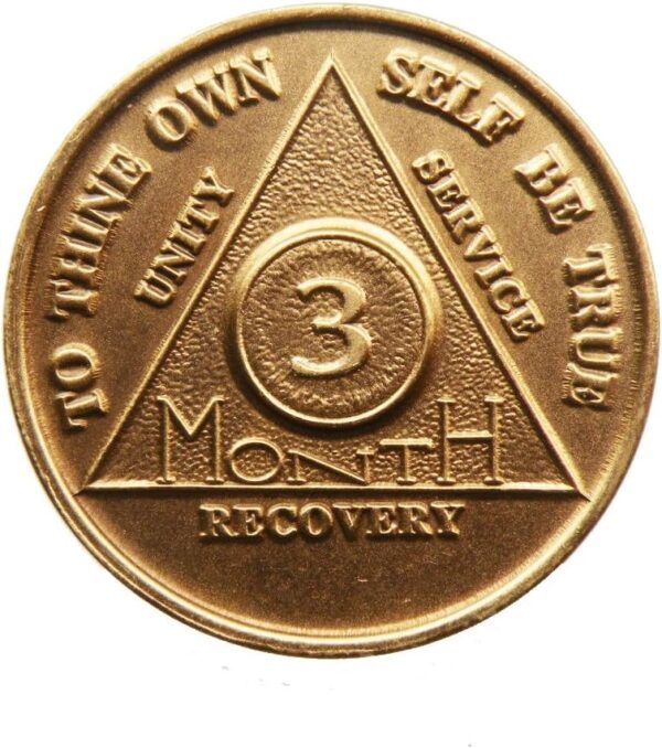 Bronze 3 Month Medallion