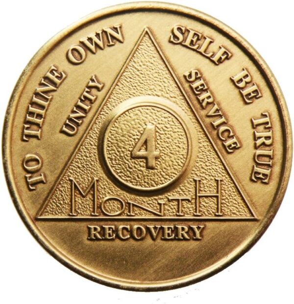 Bronze 4 Month Medallion